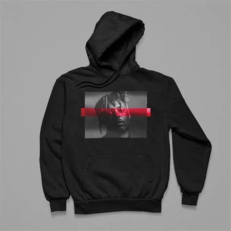 juice wrld black supreme hoodie.